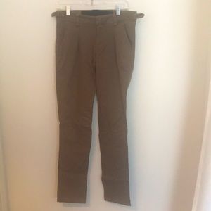 Joe’s- Green khaki pants